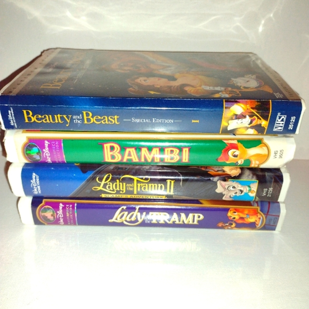 Walt Disney VHS Movies